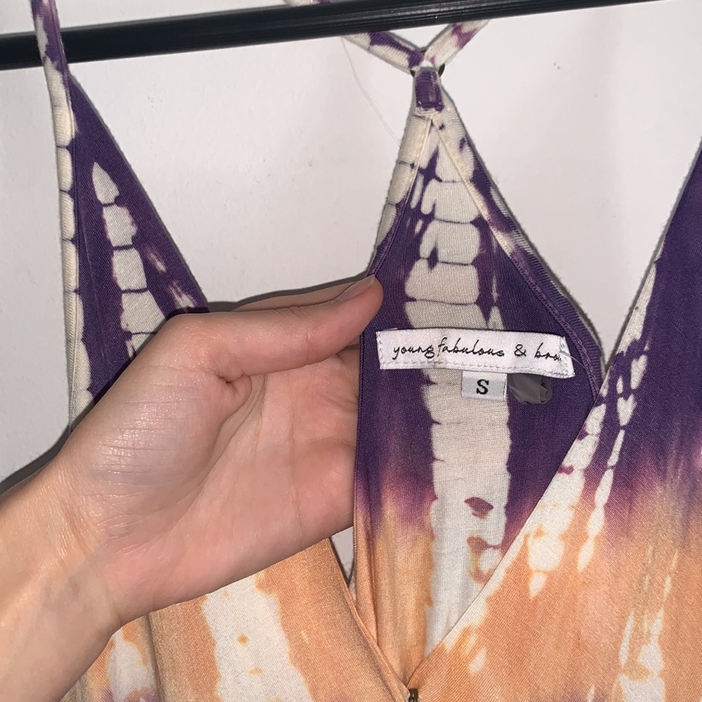 Young Fabulous and Broke | Tie Dye Jumpsuit Size Small - Picture 12 of 16